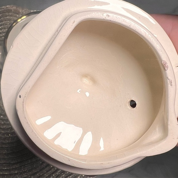 Vintage Sadler England 3147 P2 Teapot Crackle Glaze Gold Trim Cottagecore Chip - Picture 8 of 14